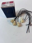 4 Nos Gm 6298886 Acdelco Side Marker Light Lamp Socket Chevelle Corvette Truck. Fixed Price $49.95.