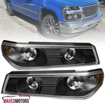 Black Corner Lights Fits 2004-2012 Chevy Colorado Gmc Canyon Turn Signal Lamps. Fixed Price $35.49.