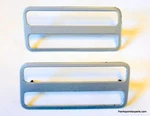 1970-81 Pontiac Firebird Trans Am Nos Pair Side Marker Light Bezels Silver. Fixed Price $79.95.