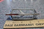 1968 Oldsmobile Lh Side Marker Bezel Emblem Rocket Badge Jet Gm Part # 400843. Fixed Price $17.00.