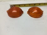 1963-1967 Corvette Front Marker Lights Parking Amber Lenses Only Oem. Fixed Price $39.99.
