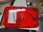 Stop Tail Turn Signal Lens Dodge Plymouth Van 1983-87 Nos 4707 Glo-brite Gasket. Fixed Price $29.00.