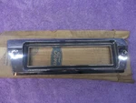 Nos FORD.1968 Thunderbird Right Fender Lamp Bezel Part # C8SB-15A440-A. Fixed Price $30.00.