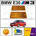 1990 Bmw E30 M3 Indicator Lenses Genuine Sidler 2X - Orange/yellow 63131386608. Fixed Price $53.87.