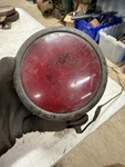 Auto Lamp Amber Truck Marker Light Stratolite 036A Rusted Housing As Is. Fixed Price $15.00.