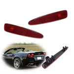Rear Red Lens Side Marker Parking Lights Kit For Chevrolet Corvette C6 2005-2013. Fixed Price $19.99.