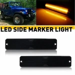Auxito Side Marker Led Lights Signal Bumper Lamp Fit Jeep 1987-1995 Yj Wrangler. Fixed Price $20.89.
