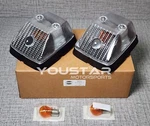X2 Mark Turn Signal Indicator Repeater Lights Mercedes W463 W461 W460 Wagon. Fixed Price $98.98.