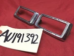 1969 Ford Mustang Marker Light Chrome Bezel Pair Set. Fixed Price $21.99.