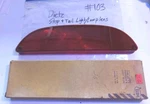 1960 Dietz Stop & Tail Light/lamp Lens Ford Passenger (exc Falcon). Fixed Price $12.00.