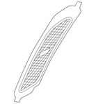 Genuine Volkswagen Side Marker Lamp 3G8-945-072-A. Fixed Price $76.19.