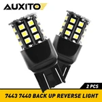 Auxito 2/4X Led Turn Signal Reverse Light Bulbs 6000K Super Bright T20 7440 7443. Fixed Price $8.99.
