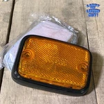 Front Side Marker Amber/black Trim Lenses Vw Type 2 Bus 1975 To 1979 (pair). Fixed Price $7.50.
