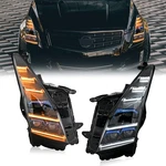 Led Headlights For Cadillac Ats-l 2013-2019 Blue Animation Front Lamps. Fixed Price $519.00.