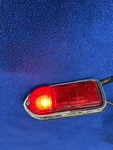 Mgb Rear Side Marker Housing Red Lucas L824 Lens Ahh 9967. Fixed Price $51.75.