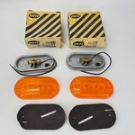 Pair Nos Vintage Dietz 2-59031 Yellow Trailer Marker Lights. Fixed Price $59.99.