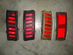 70-71-72 Chevelle Rear Marker Lamps Set Lot Malibu. Fixed Price $75.00.