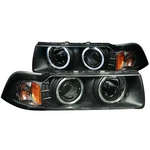 Anzo Projector Headlights Black G2 1 Pc (smd Led) For 92-98 Bmw Series E36 2DR. Fixed Price $215.39.