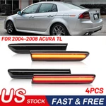 Smoked Lens Led Front Rear Fender Side Marker Lights For 2004-2008 Acura Tl Base. Fixed Price $37.99.