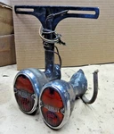 1935 Chevy Master Sedan Tail Light Assemblies Original Gm Pair On Trunk Lid. Fixed Price $895.00.