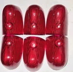 Kd Red Cab And Clearance Light Lenses Vintage Fits 518 Housing. Fixed Price $24.99.