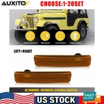 Front Amber Side Marker Light Housing Fit Jeep CJ5 CJ7 Scrambler J10 2-10X. Fixed Price $136.79.