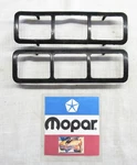 1971 Plymouth Satellite 4 Door Wagon Left Right Side Marker Lens Bezel Set. Fixed Price $35.99.