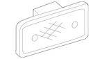 Genuine Mercedes-benz Side Reflector 463-826-00-41-64. Fixed Price $75.52.