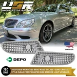 Clear Front Bumper Side Marker Light For 2000-2006 Mercedes W220 S430/S500/S600. Fixed Price $34.95.