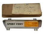 1970 Plymouth Sport Fury Front Left Driver Side Marker Light Lens 3420843 Nos. Fixed Price $166.00.