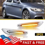 Smd Led Front Fender Side Marker Lights Assembly For Bmw E90 E82 E92 E46 E83 E60. Fixed Price $16.99.