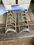 1974-79 Ford Lincoln Continental Corner Light Lamp Bezel Pair Chrome 75 76 77. Fixed Price $65.00.
