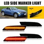 For 2004-2008 Chrysler Crossfire Smoked Front & Rear Led Side Marker Lights 4PCS. Fixed Price $24.69.