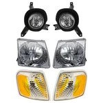 Trq LKA55991 Headlights Ford Explorer Sport Trac 01-05 Lh Right Front. Fixed Price $249.65.