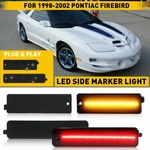 4X Smoke For 98-02 Pontiac Trans Am Firebird Led Front & Rear Side Marker Lights. Fixed Price $35.99.
