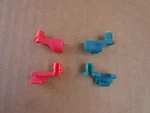 4 Nos Door Lock Rod Clips! Fits 70'S Mopar Body, Cuda Gtx Charger Etc. Fixed Price $29.50.