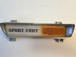 1970 Plymouth Sport Fury Front Left Driver Side Marker Lens 3420843 Nos. Fixed Price $166.00.