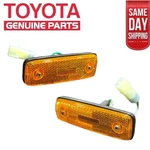 New 78 - 81 Toyota Celica Front Left + Right Side Marker Light Lamp Set Oem. Fixed Price $60.29.