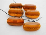 Nos Dietz Trailer Lights 77-556 Amber Set Of. Fixed Price $50.00.