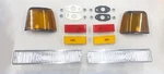 1987-88 Oldsmobile Cutlass Front End Lighting Package With Hardware And Gaskets. Fixed Price $275.00.