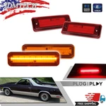 For 78-87 El Camino & Caballero Amber/red Led Side Marker Parking Light Lamp Set. Fixed Price $39.49.