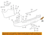Gm Oem 18-24 Enclave Rear Bumper Components-reflector 23204412. Fixed Price $33.36.