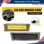 Smoked Amber Led Side Marker Lights For Gmc Chevy Blazer Suburban Jimmy 2-20X. Fixed Price $85.49.
