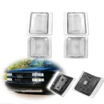 4PCS Clear Front Side Marker Corner Lights For 94-00 Chevy&gmc C/k Pickup Trucks. Fixed Price $22.99.