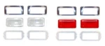 69 Mustang Side Marker Lights Kit, Fronts And Rears. Fixed Price $89.95.