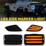 For 1997-2006 Jeep Wrangler Tj Smoke Bumper Fender Signal Side Marker Lights New. Fixed Price $25.64.