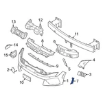 For Kia K5 2025-2026 921A2L2500 Front Right Reflector Panel. Fixed Price $33.42.