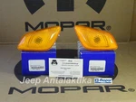 Side Marker Light Right And Left Jeep Wrangler 97-06 Genuine New Mopar. Fixed Price $102.00.