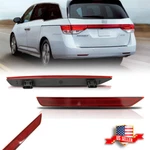 Red Lens Rear Bumper Reflector Marker Left & Right Pair For 11-17 Honda Odyssey. Fixed Price $19.99.