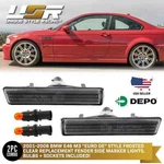 Depo Replacement Clear Fender Side Marker Light For 01-06 Bmw E46 Series M3. Fixed Price $24.95.